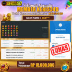 JACKPOT SLOT GACOR MAIN GATES OF GATOT KACA 1000 18 APRIL 2025