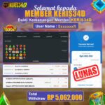JACKPOT SLOT GACOR MAIN GATES OF OLYMPUS 1000 01 JUNI 2025