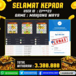 JACKPOT SLOT GACOR MAIN MAHJONG WAYS 25 SEPTEMBER 2025