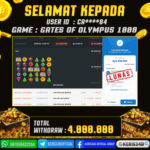 JACKPOT SLOT GACOR MAIN GATES OF OLYMPUS 1000 20 SEPTEMBER 2025
