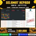 JACKPOT SLOT GACOR MAIN STARLIGHT PRINCESS 08 OKTOBER 2025