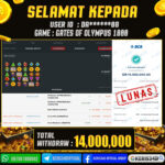 JACKPOT SLOT GACOR MAIN GATES OF OLYMPUS 1000 22 DESEMBER 2025