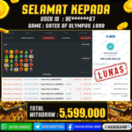 JACKPOT SLOT GACOR MAIN GATES OF OLYMPUS 1000 27 DESEMBER 2025