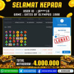 JACKPOT SLOT GACOR MAIN GATES OF OLYMPUS 1000 07 JANUARI 2026