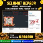 JACKPOT SLOT GACOR MAIN MAHJONG WINS 3 BLACK SCATTER 11 JANUARI 2026